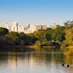 Lago do Ibirapuera, São Paulo. Um dos melhores parques para correr em SP.